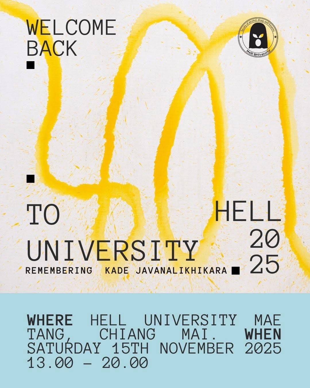 WELCOME BACK TO HELL UNIVERSITY